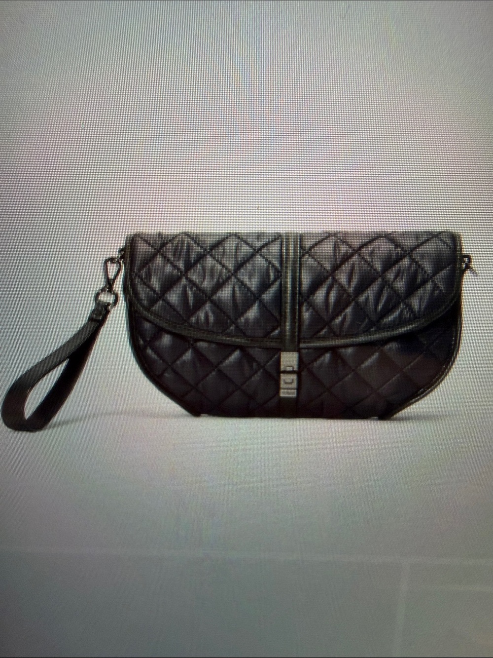 ** NWT** MZ Wallace Black Small Astor Convertible Clutch